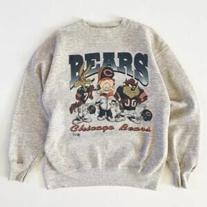 Chicago Bears Nfl Football Looney Tunes Nh761 Sweatshirt